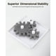 thumbnail image 4 of Filamento PC ELEGOO de 1,75 mm, color negro, 1 kg, resistente y duradero, para impresora 3D profesional, precisión dimensional de 0,05 mm, bobina de 1 kg, resistente al calor, material de policarbonat, 4 of 7