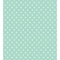 thumbnail image 3 of Ambesonne Floral Duvet Cover Sets, Clover Celtic, 2-King, Turquoise White, 3 of 7