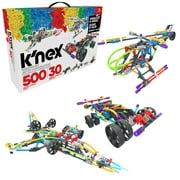 K'NEX Classics 500 Pc/ 30 Model Building Set - Wings & Wheels