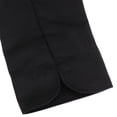 thumbnail image 3 of Veste de Chef à Manches Courtes à Double Boutonnage pour Hommes et Femmes, Veste de Chef pour Restaurant, Uniforme de Chef TG Noir Manches Longues, 3 of 9