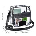thumbnail image 3 of Bolso bandolera transparente, bolso de mano transparente aprobado por pgastadium, bolso de mano transparente, 3 of 3