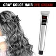 thumbnail image 7 of Silver Gray Natural Hair Dye Cream, Silver Hair Dye, Fashion Permanent Color Cream for All Hair Types, Unisex Silver Hair Dye 1 Pcs, 7 of 7