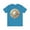 Aqua, variant on Medallion Shirt, Shirt with Medallion, Tee Shirt with Medal