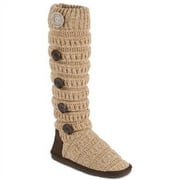 MUK LUKS Womens Miranda Marled Texture Stripe Boot