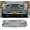 Silver, variant on Kojem  Front Bumper Grille for 2006 2007 2008 2009 Dodge RAM 1500 2500 3500 Chrome