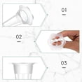 thumbnail image 4 of Rawiri 50 piezas de repuesto para cesta de jardinería, cesta de semillas compatible con contenedores de cultivo de esponja, contenedores de plantas para sistema de cultivo hidropónico, 4 of 7
