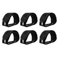 thumbnail image 2 of MasteelfCA 6 Pcs Lightweight Bike Pedal Straps For Fixed Gear Bike (Black), 2 of 7