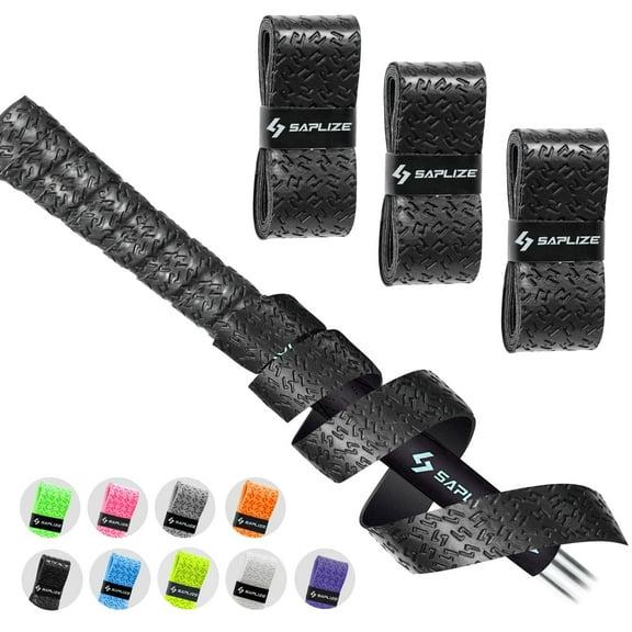 Golf Grip Wrapping Tapes, 3-Pack Tacky PU Overgrip Tapes, Regripping Solution for Golf Clubs, Non-Slip Sweat Absorbent Wrap, Perfect for All Weather, Black