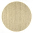 thumbnail image 2 of Nuloom 6' x 6' Elijah Seagrass avec Tapis Border Round en Beige, 2 of 4