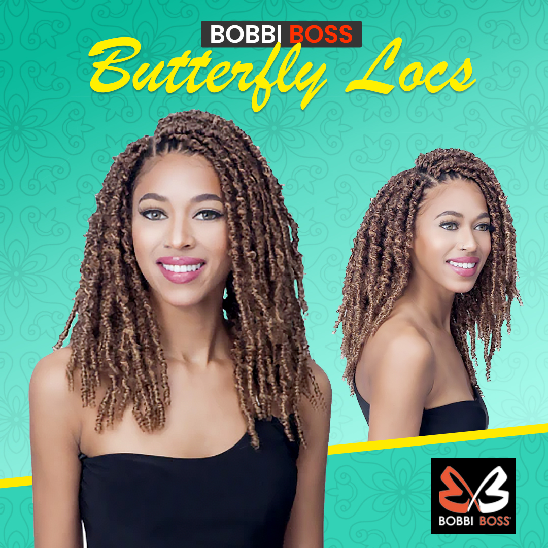 Bobbi Boss Nu Locs 2x Butterfly Locs Plus 12” ( T1B/30/33 Off Black / Auburn / Dark Auburn ) 3 Pack - image 5 of 5