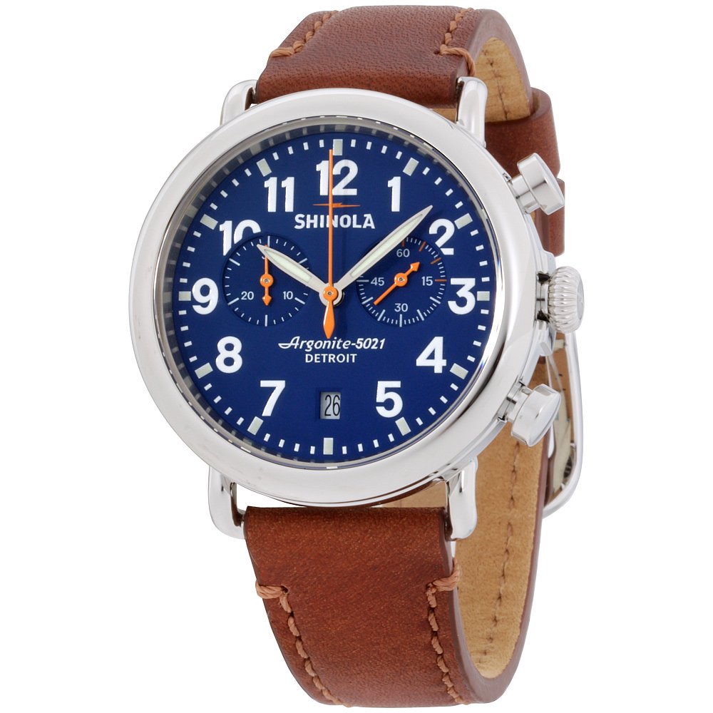 blue shinola watch