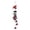 C-Red#072, variant on Metal Wind Chime Decorative Dragonfly Hanging Ornament with Purple and Yellow Hand-Painted Finish, Elegant Outdoor Indoor Garden Patio Balcony Wall Decoration