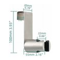 thumbnail image 5 of Support de Douchette Universel en Acier Inoxydable Sans Perçage pour Toilettes, 5 of 5