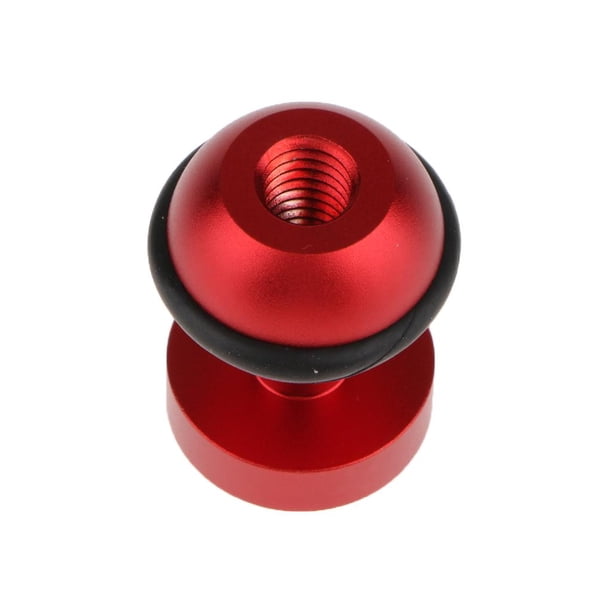 Tornillos Inferiores de Moda de 1/4 "y Tornillos de 3/8" Adaptador de Bola para , Cámara ,Cámara SLR rojo Macarena Cabeza de bola Hotshoe