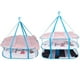 thumbnail image 4 of Tendedero plegable de malla para ropa, cesta para ropa interior, ropa de bebé, almohadas para muñecas y peluches (azul), 4 of 6