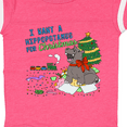 thumbnail image 4 of Inktastic I Want a Hippopotamus For Christmas Boys or Girls Baby Bodysuit, 4 of 5