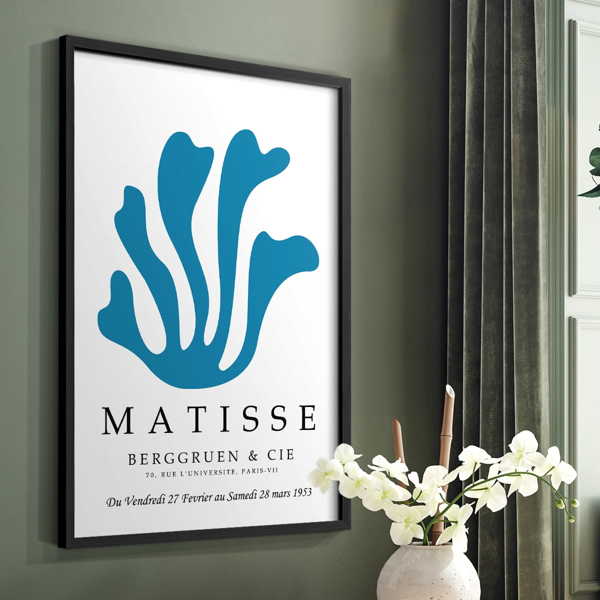 Matisse LXXXIV Framed Print - Solid Wood
