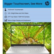 HP Notebook Laptop for Business Student, 15.6 720p Touchscreen, Intel Core i3-1215U, 32GB RAM, 2TB SSD