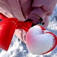 thumbnail image 4 of Heart Shaped Snowball Maker Clip Winter Sand Ball Mold Plastic Clamp Toy 2021, 4 of 6