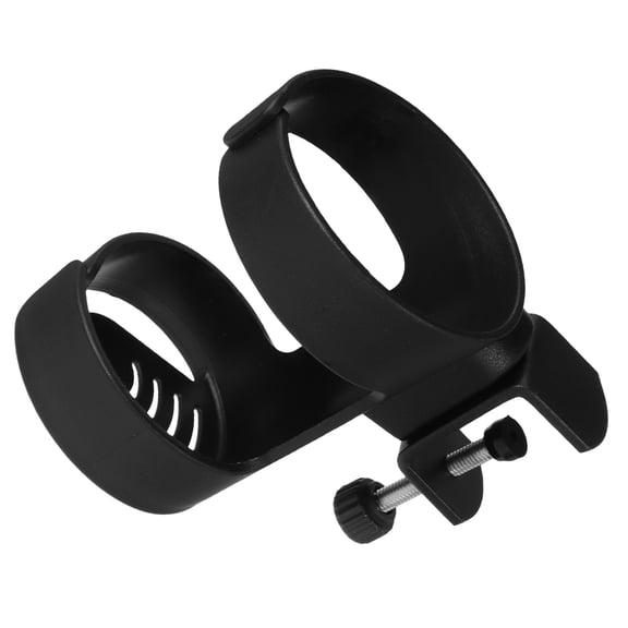 FRCOLOR Desk Drink Holder With Adjustable Clamp Anti-Scalding Leather Cup Holder Cup Holder For Boat Desk Cup Holder Clamp Desk Side Storage