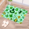 thumbnail image 5 of Saint Patrick's Day Machine Washable, Non-Slip Polyester Floor Rug | Indoor Floor Mats for Chair Mat, 5 of 6