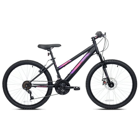 Kent 24  Northpoint Girl s Mountain Bike  Black/Pink/Purple
