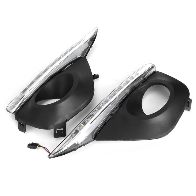 Car Daytime Running Lamp Led Driving Lamp Pair Of LED DRL Daytime Running Lights Fit For Koleos 2011-2013