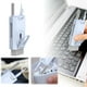 thumbnail image 1 of Cepillo para limpiar teclados, cepillo suave para limpiar ordenadores, lápiz para limpiar auriculares de teléfonos móviles, kit de limpieza para ordenadores portátiles., 1 of 6