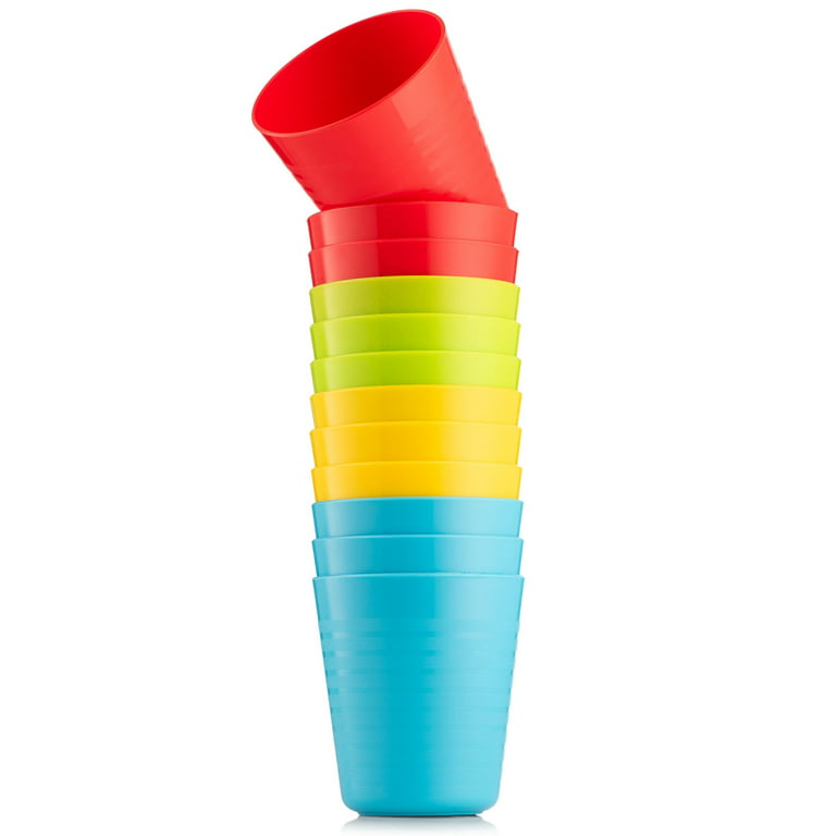 PLASKIDY Kids Cups - Set of 6 Toddler Plastic Cups 8 Oz - Children's  Drinking Tumbler Cups - Reusabl…See more PLASKIDY Kids Cups - Set of 6  Toddler