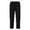 Black, variant on Men's Corduroy Loose Solid Casual Elastic Waistband Straight Cropped Trousers 8 Year
