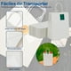 thumbnail image 4 of Kit de 50 Bolsas de Papel Kraft Bluelander, Blanco, 4 of 5