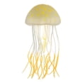 thumbnail image 1 of Decoración de medusas para pecera, adornos fluorescentes de silicona para medusas, decoración de acuario con ventosa, naranja, 2,2 "x 4,5", 1 of 7