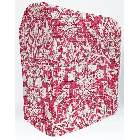 Pink Floral Damask Cover Compatible with Cuisinart 5.5qt Precision Master Stand Mixer by Penny's Needful Things (All Pink Floral Damask)
