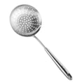 thumbnail image 4 of Espumadera cuchara ranurada colador de cocina 304 utensilios de acero inoxidable agujero colgante colador de fideos cuchara para escurrir mayimx Cuchara ranurada para espumadera, 4 of 9