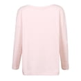thumbnail image 4 of Richie House Women's Knit Cotton Long Sleeve T-shirt RHW2580, 4 of 7
