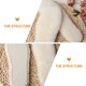 thumbnail image 4 of FELTECHELECTR 1 par de plantillas de forro polar de invierno, almohadillas flexibles para zapatos, plantillas térmicas, plantillas unisex, 4 of 5