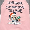 thumbnail image 3 of Disney - I've Been Good - Toddler & Youth Girls Raglan Graphic T-Shirt, 3 of 5