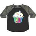 thumbnail image 3 of Inktastic 3rd Birthday Cupcake Boys or Girls Toddler T-Shirt, 3 of 5