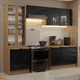 thumbnail image 2 of Cocina Integral Completa Armario de Vidrio Madesa Lux MN 04, 2 of 5