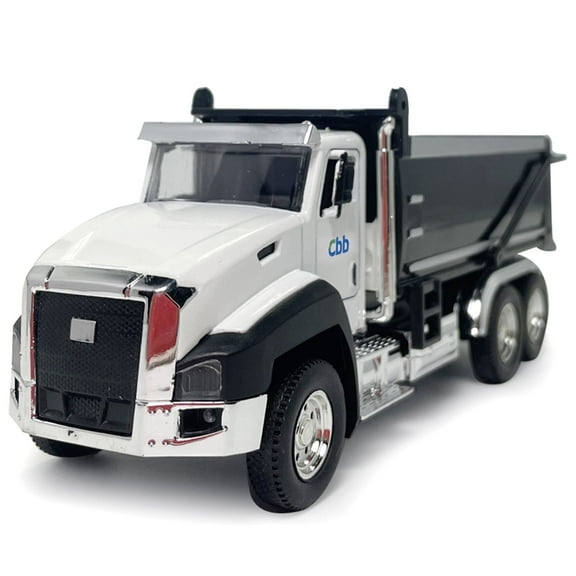 Dump Truck Toys for Boys 1/50 Scale Diecast Construction Equipment Model Pull Back Toy Car Kids Gift
