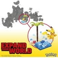 thumbnail image 5 of MEGA Pokemon Building Toy Kit Pikachu's Beach Splash (79 Pieces) for Kids, 5 of 6