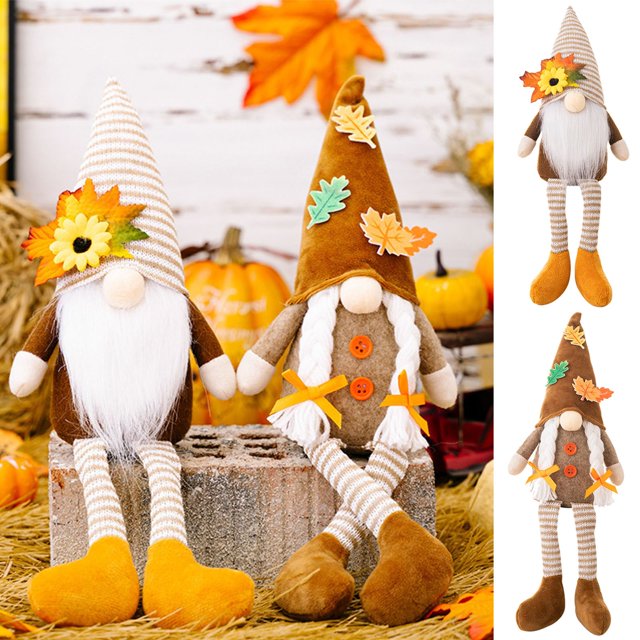 Ganfancp Adornos Flores de Verano Decoración Muñeca Sin Rostro Adornos Gnomo Enano Rudolph Regalos de Pascua Adornos Muñeca Ofertas y Liquidaciones 1* Muñeca Sin Rostro