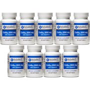 High Absorption CoQ10 200 mg with Vitamin E 270 Softgels for Heart Health, Energy Production