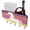 Multicolor 4, variant on PhooArto Key Holder for Wall Decorative with 5 Key Hooks, Unicorn Silhouette Rainbow Striped Holders Wall Mount Organizer with Mail Key Rack, Self Adhesive