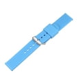 thumbnail image 3 of Uxcell Silicone Watch Band 22mm Rubber Watch Strap with Electroplated Stainless Steel Buckle for Men Women, Blue, 3 of 6