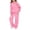 Pink, variant on CPNG Toddler Girls Sportswear Set Teen Girls Long Sleeve Bow Print Hoodie Sweatshirt and Sweatpant 2 Pcs Outfits Set(White,5-6 Years)