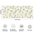 thumbnail image 3 of Pioneer Flower Floral Print Pattern Bathroom Rugs Mat, Non Slip Microfiber Bathroom Rug with Rubber Backing, Soft Mats for Bathroom Floor Tub Shower, 24"x60", 3 of 5