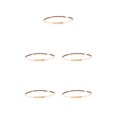 thumbnail image 3 of Sonducket Cinturón de moda de cuero - Cómodo y fácil de usar o quitar el vestido Decoración Cintura Cinturón blanco Type2 NO2, 3 of 6
