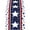A, variant on HOARBOEG 4th Of July Table Runner - Red White Blue Patriotic Star Linen Table Runner for Independence Day, Memorial Day, Labor Day Party Decor, Holiday Dining Table Cover, Festive Home Decorations
