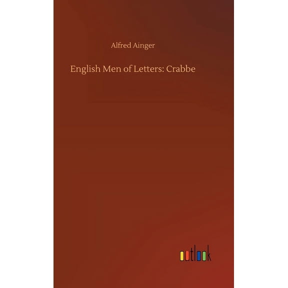 English Men of Letters: Crabbe (Hardcover)